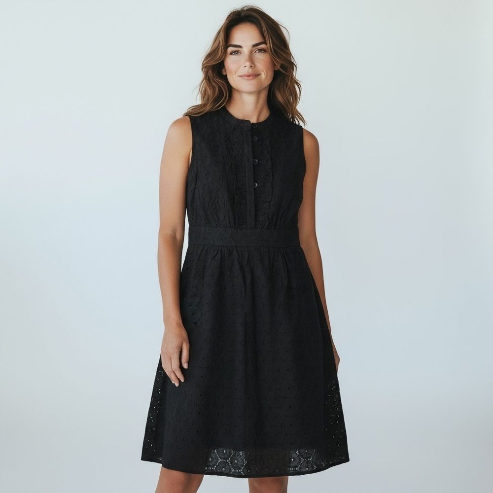🤍Vintage🤍 BB Dakota black eyelet dress